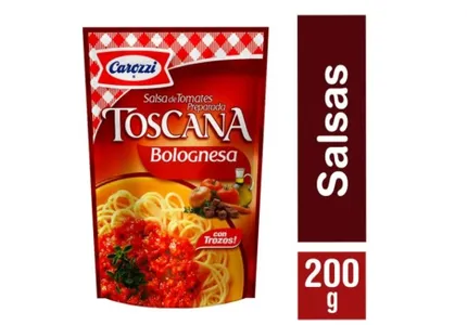 salsa de tomates preparada toscana bolognesa