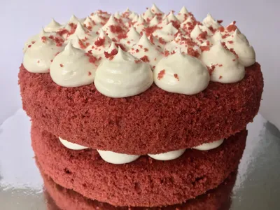 Pastel red velvet