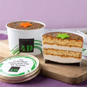 Gelato de cuchara de Turrón de Doña Pepa