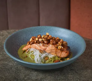 Salmón Garrapiñado