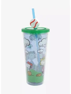 VASO ACRILICO SNOOPY