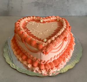 Corazon palo rosa vintage