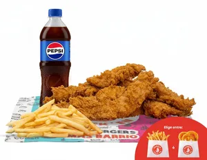 Chicken Tenders Combo (6 piezas).