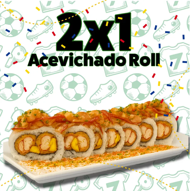 2x1 Acevichado roll