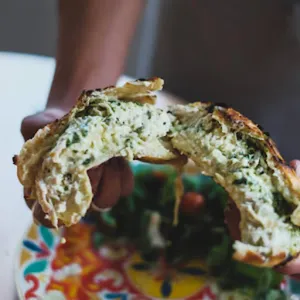 Pollo y pesto