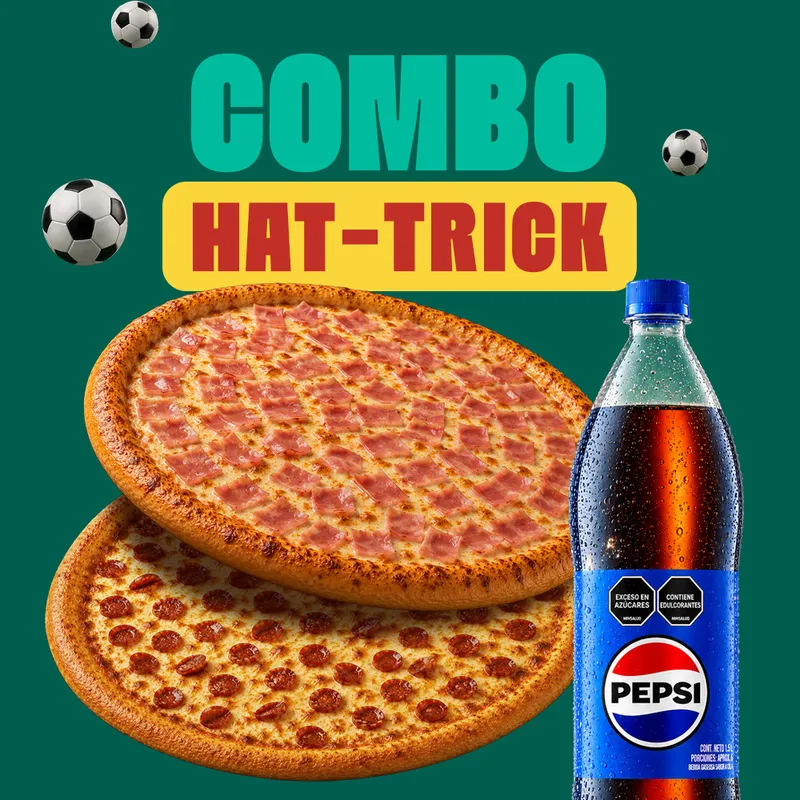 DOBBLE PIZZAS MEDIANAS 1 INGREDIENTE + BEBIDA 1.5L DOBBLE PIZZAS MEDIANAS 1 INGREDIENTE + BEBIDA 1.5L