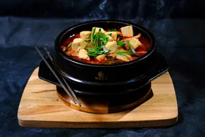 Kimchi-jjigae sopa picante