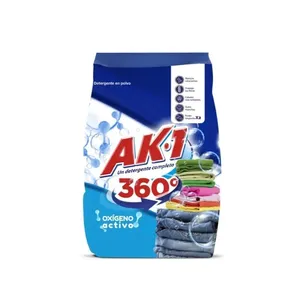 Detergente en polvo AK-1 360º oxigeno activo 800 gr
