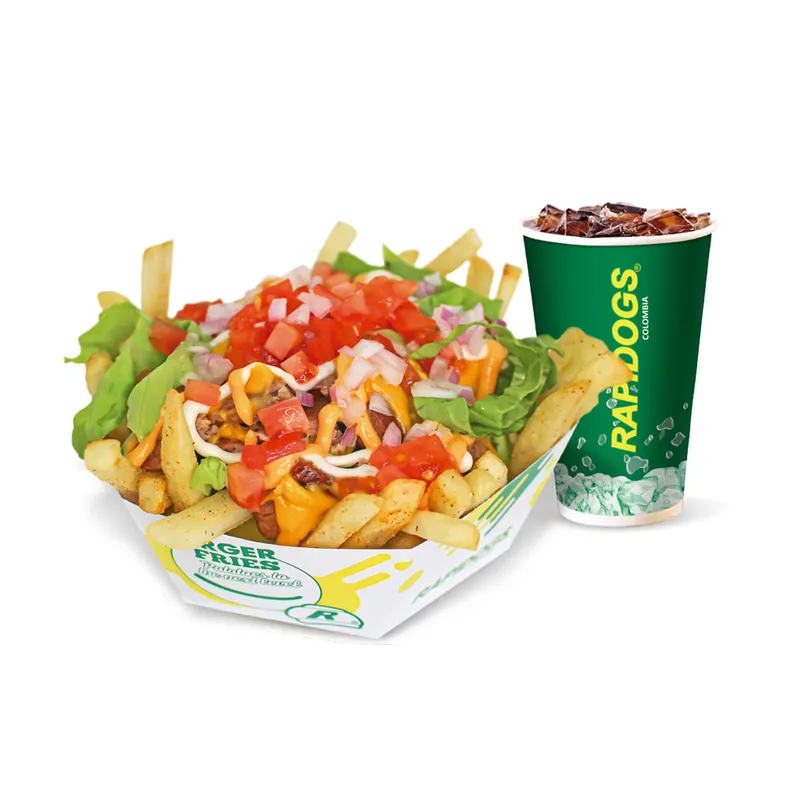 Burger Fries en combo