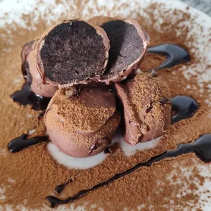 Trufa de chocolate y oreo