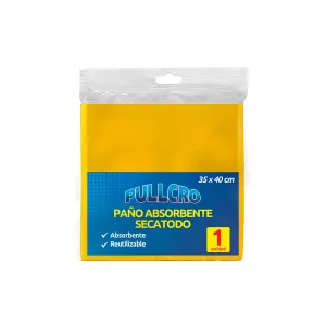 Paño Amarillo Secadoto Pullcro x 1 Und