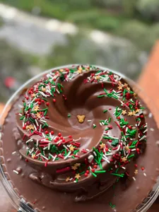 Volcano Cake Espiral Christmas Edition Relleno de Arequipe