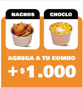Agrega Cholo o Nachos - Burrito Chaparrito