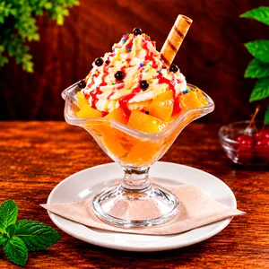 Duraznos con crema
