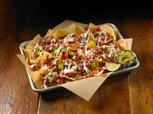 Loaded BBQ Pork Nachos