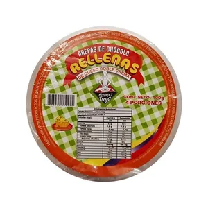 Arepas de la troja chocolo rellena queso x 320 grs 4 unds