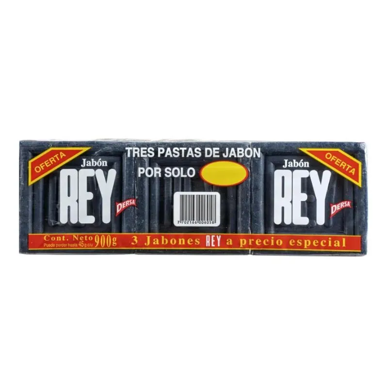 3 JABON REY 300G PRECIO ESPECIAL 3 JABON REY 300G PRECIO ESPECIAL