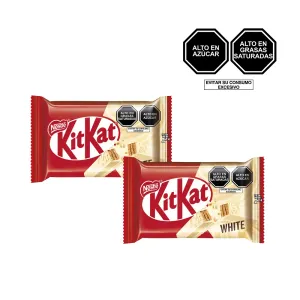 Pack (2 Chocolate Kit Kat White X 41.5 Gr)