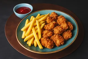 Pollo Furai + Papas Fritas