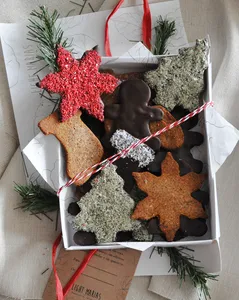 Caja 250gr galletas de navidad