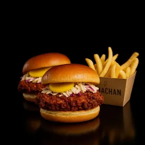 2 One Katsu + Papas Grandes