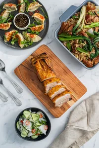 Fuente de Arroz Shangái para 6 (para calentar en casa)