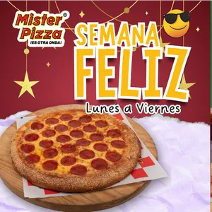 Semana Feliz Pizza Grande de Peppeoni