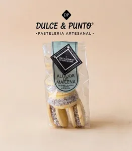 Alfajores de maicena sin gluten 4 un.