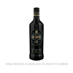 Whisky Grants Triple Wood 12 Años X 750 Ml