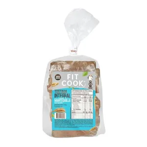 Tostada fitcook integral mantequilla x 140 grs