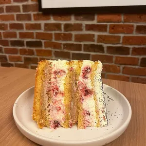 Trozo Torta amapola
