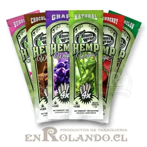 Kush Hemp Wrap de Cañamo Mix Sabores