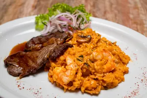 Risotto Mar y Tierra