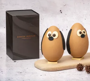 Huevo Perro mediano Ambar