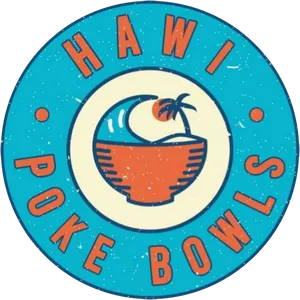 Logo de Hawi Poke Bowls