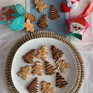 Galletas de navidad para colgar