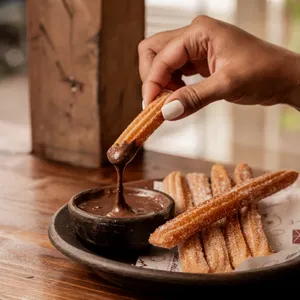 Churros con Nutella