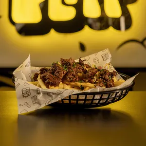 Flat Smash Bowl Fries