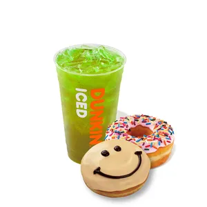 Refresher base Té Verde M + 2 Donuts