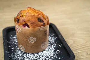 Muffins de frutos rojos