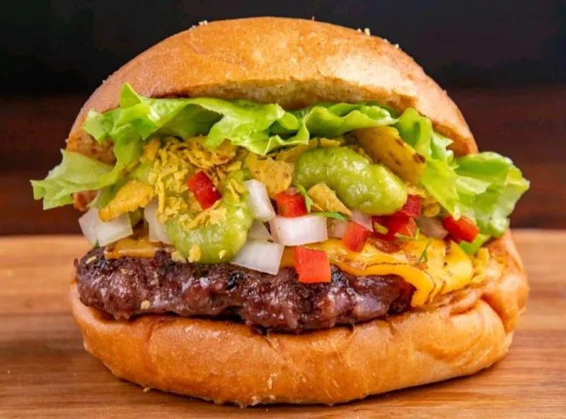 Hamburguesa Mexicana Hamburguesa Mexicana
