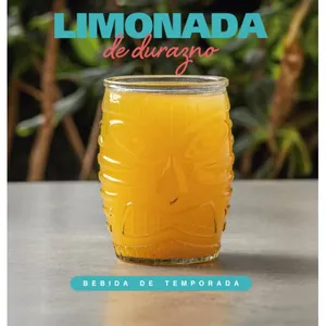 Limonada de durazno / Bebida de temporada