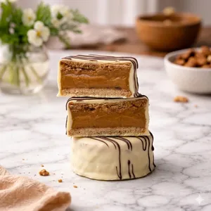 Alfajor Chocolate Blanco  (x4)