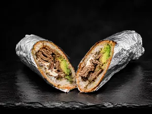 Handroll de carne