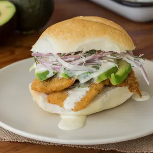 Pan Con Pejerrey Apaltado