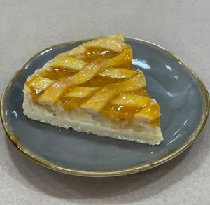 Porción de Kuchen de Manzanas