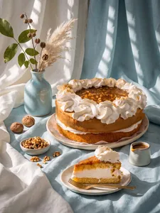 Kuchen De Nuez Crema