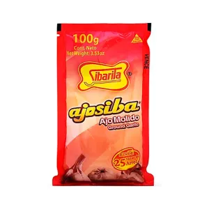 Condimento Sibarita Ajo Siba Ajo Molido Pasta X 100 Gr