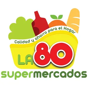 Logo de Supermercados La 80