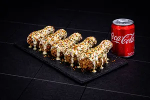 Alitas Crispy Nikkei (6 un.) + Bebestible